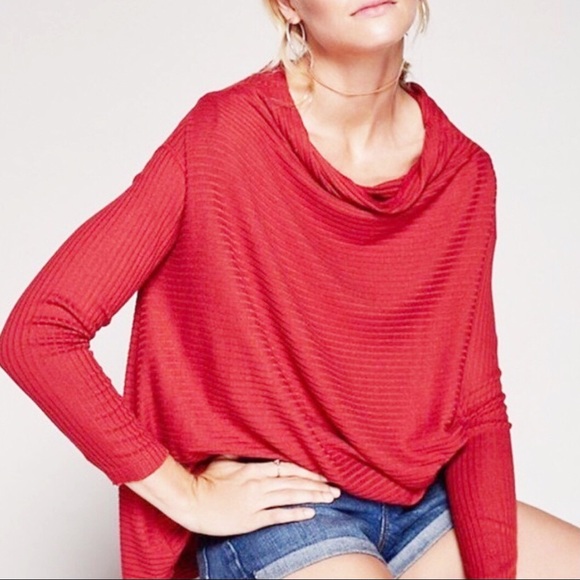 We The Free M Lover Ribbed Split Thermal Top NWOT - Picture 10 of 10